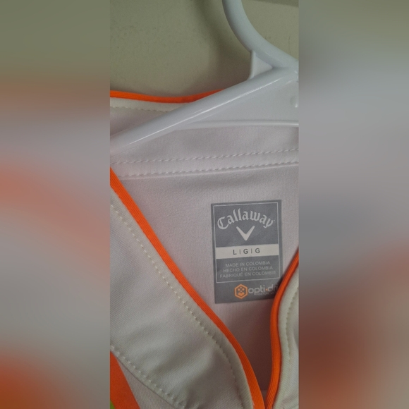 Callawat Gradient Wave Sleeveless Shirt Damen Golf Casual Cruise Resort L SKU20 - Picture 4 of 8